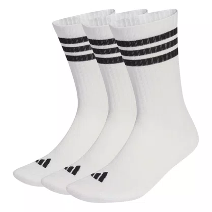 Kit Meia Adidas 3 Stripes Essentials 3 Pares JZ0532
