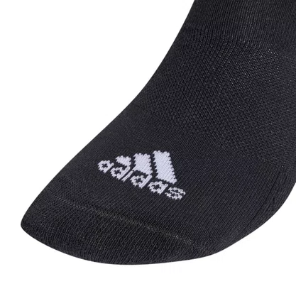 Kit Meia Adidas Cano Médio 3 Listras 3 Pares Unissex IC1317