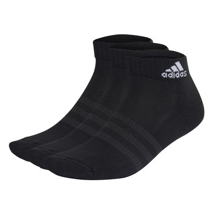 Kit Meia Adidas Sportswear Ankle 3P Unissex IC1277