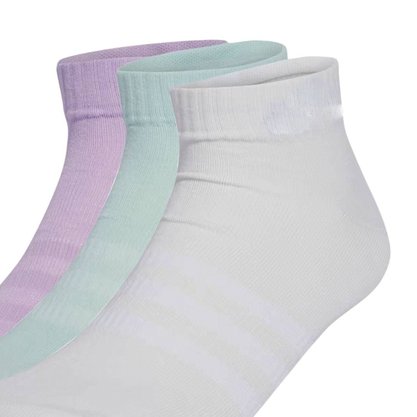 Kit Meia Adidas Sportswear Invisível C/3 Pares JW5284