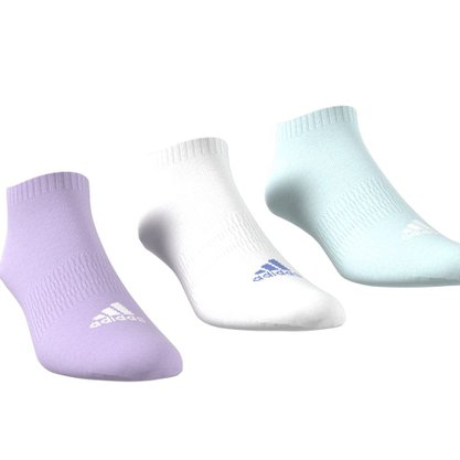 Kit Meia Adidas Sportswear Invisível C/3 Pares JW5284