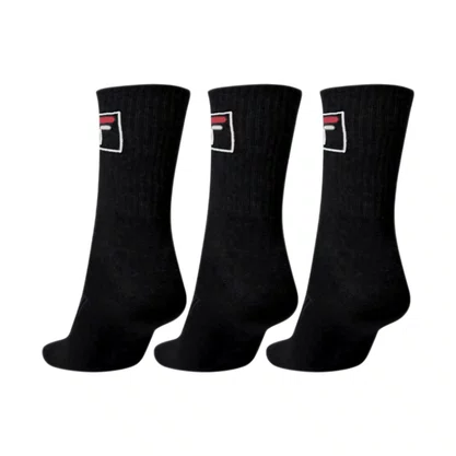 Kit Meia Fila Cano Alto Fbox (3 PARES) Unissex LS330036-160