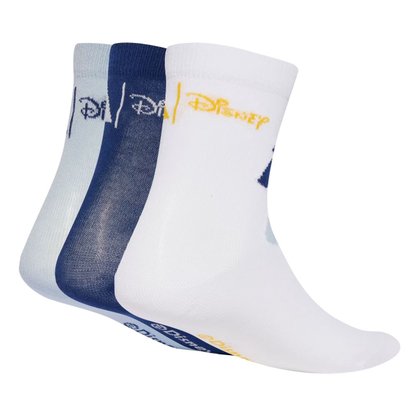 Kit Meia Infantil Adidas Mickey Disney 3 Pares JG5807