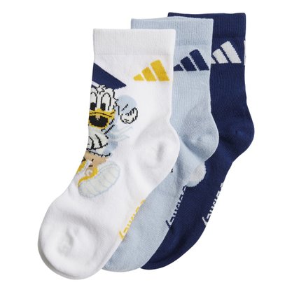 Kit Meia Infantil Adidas Mickey Disney 3 Pares JG5807