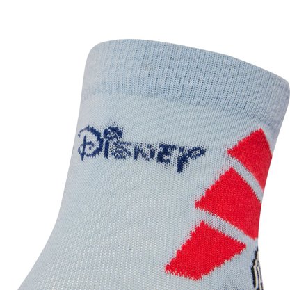Kit Meia Infantil Adidas Mickey Disney 3 Pares JG5807