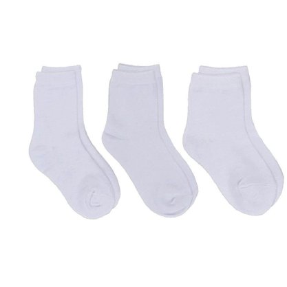 Kit Meia Infantil Hoahi Cano Curto (3 Pares) 004HOMC19081