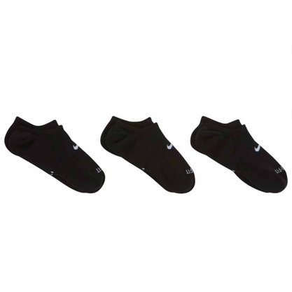 Kit Meia Nike Cano Curto Everyday Plus 3P Unissex DH5463-904