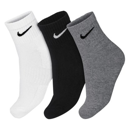 Kit Meia Nike Everyday Cushion Ankle Masculina SX7667-964