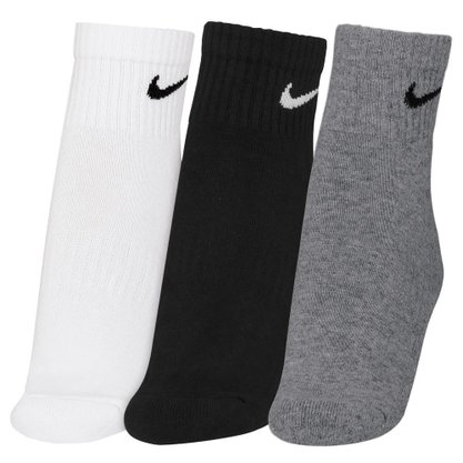 Kit Meia Nike Everyday Cushion Ankle Masculina SX7667-964