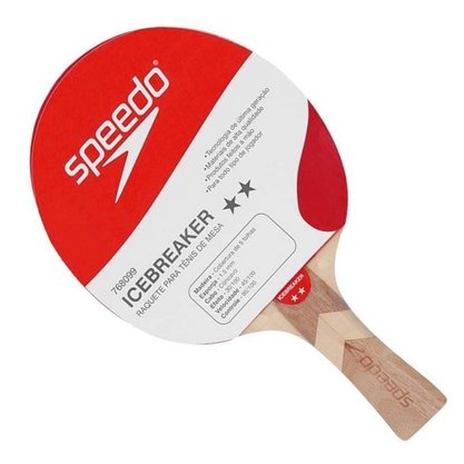 Kit Raquete Speedo Tênis De Mesa Unissex 768101-198