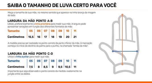 Luva Infantil Campo Poker Training Neo Jr 01093-SORT