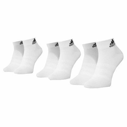 Meia Adidas Ankle 3 Pares Unissex DZ9435