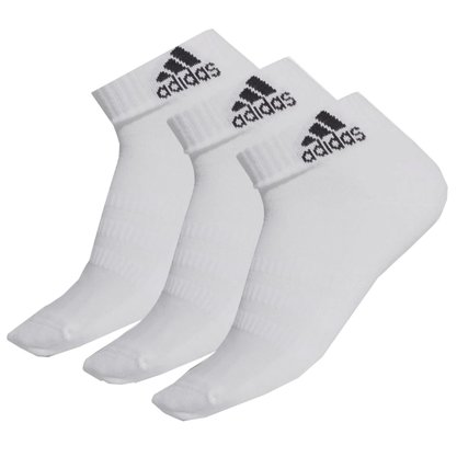 Meia Adidas Cush Ank 3 Pares Unissex DZ9365