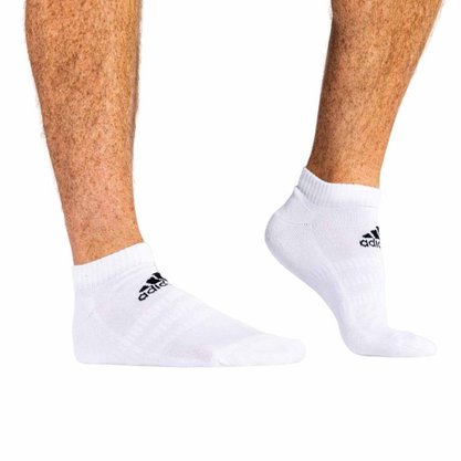 Meia Adidas Light Low 3 pares Unissex DZ9401