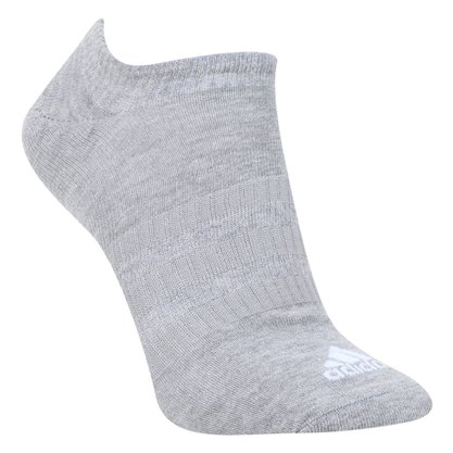 Kit Meias Adidas Cano Baixo 3 Pares Unissex DZ9414