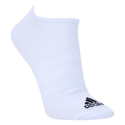 Kit Meias Adidas Cano Baixo 3 Pares Unissex DZ9414