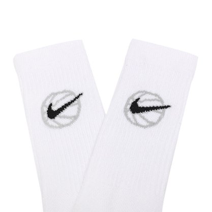 Meia Nike Everyday Crew c/ 3 Pares DA2123-100