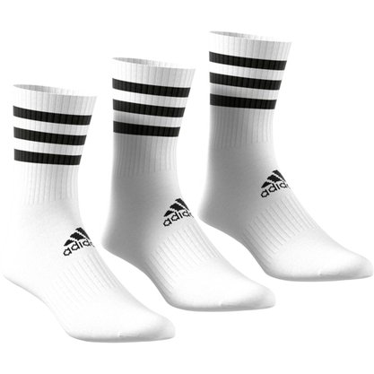 Meias Adidas 3-Stripes 3 Pares Unissex  DZ9346