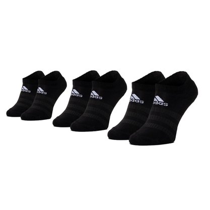 Kit Meia Adidas Cushioned Low-Cut 3 Pares Unissex DZ9385