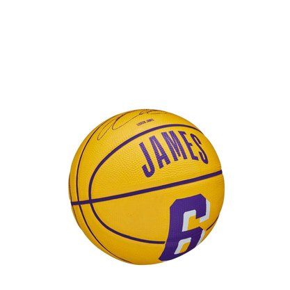 Mini Bola Basquete Wilson NBA Player Lebron WZ4007201XB3