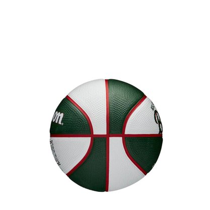 Mini Bola Basquete Wilson NBA Retro Bucks WTB3200XBMIL