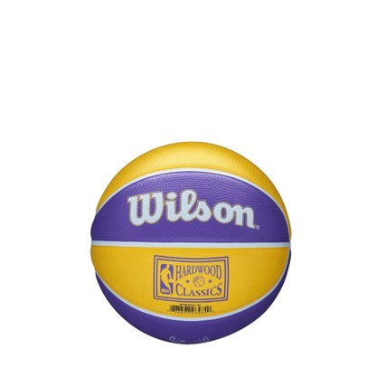 Mini Bola Basquete Wilson NBA Retro Lakers WTB3200XBLAL