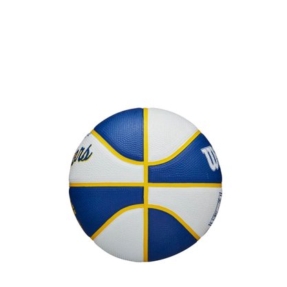 Mini Bola Basquete Wilson NBA Retro Warriors WTB3200XBGOL