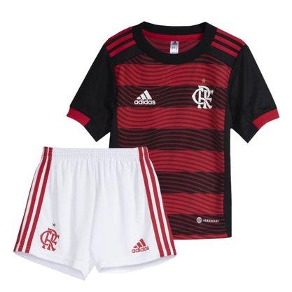 Uniforme Infantil Adidas I Flamengo 22/23 Infantil HA8331