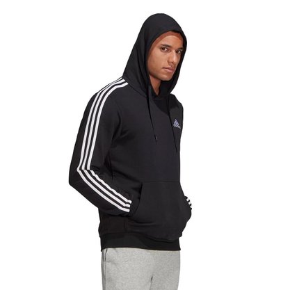 Moletom Adidas 3 Listras Logo Classic Masculino GK9062