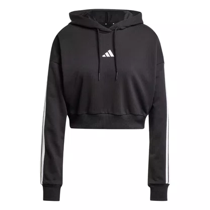 Moletom Adidas Cropped Essentials 3-Stripes Feminino JE0017