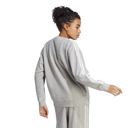Moletom Adidas Essentials 3 Listras Feminino IC9905