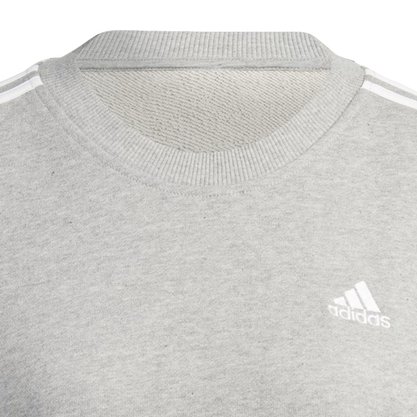 Moletom Adidas Essentials 3 Listras Feminino IC9905