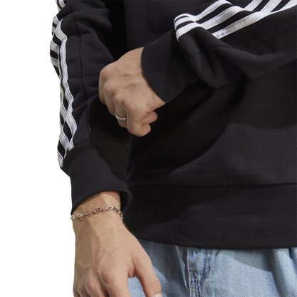 Moletom Adidas Essentials 3 Listras Masculino IC9317