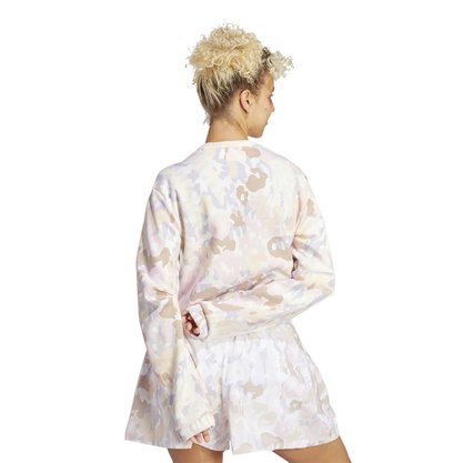 Moletom Adidas Estampado Feminino IC0576