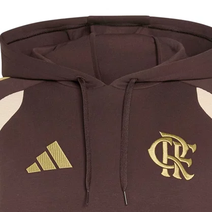 Moletom Adidas Flamengo Com Capuz Tiro 26 Masculino JZ2355