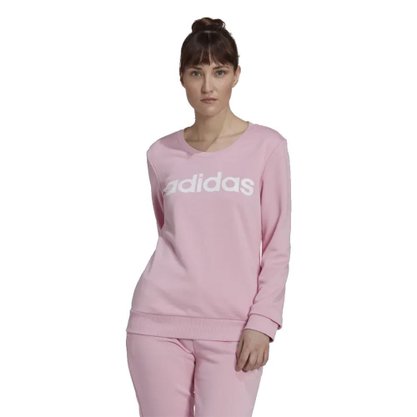 Moletom Adidas Logo Linear Feminino HL2161