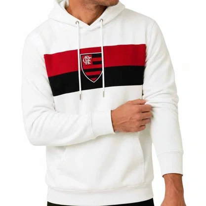 Moletom Betel Flamengo Retro 1995 ll  Masculino 8126059-02