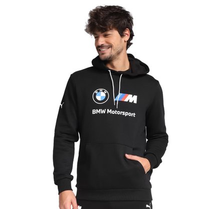 Moletom Puma BMW MMS Essentials Fleece Masculino 532250-01