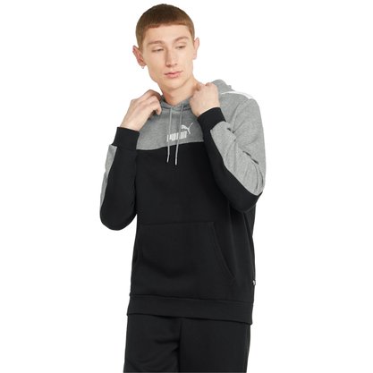 Moletom Puma Essentials Block FL Masculino 849036-01