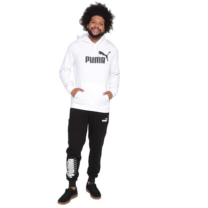 Moletom Puma Essentials Big Logo Hoodie Masculino 586686-02