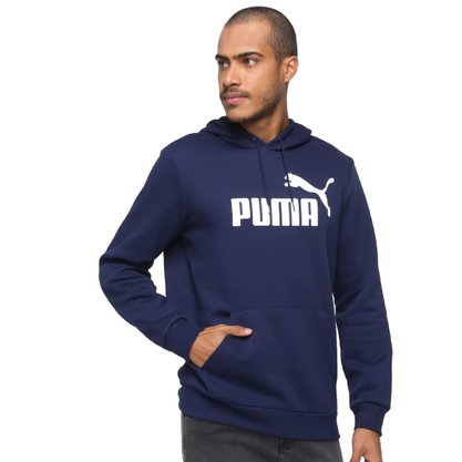 Moletom Puma Essentials Big Logo Hoodie Masculino 586686-06