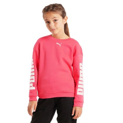 Moletom Infantil Puma Alpha Crew 589231-35