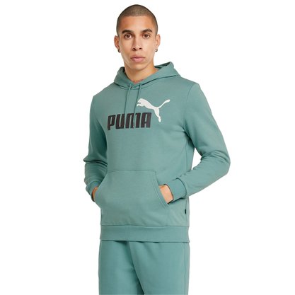 Moletom Puma Essentials Plus Two-Tone Big Logo Masculino