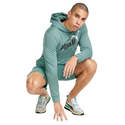 Moletom Puma Essentials Plus Two-Tone Big Logo Masculino