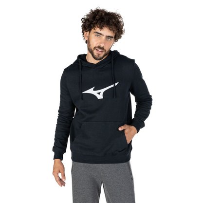 Moletom Mizuno Canguru Big Logo Masculino MIFSS2238-0090