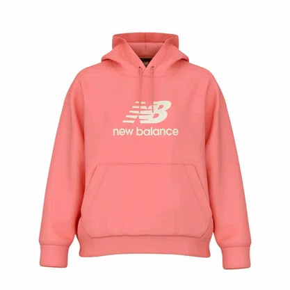 Moletom New balance C/Capuz Essentials Basic Fem WT31533B-AA6