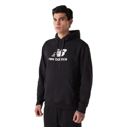Moletom New Balance Com Capuz Essentials Basic MT31537B-BKK