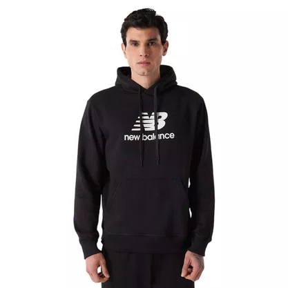 Moletom New Balance Com Capuz Essentials Basic MT31537B-BKK