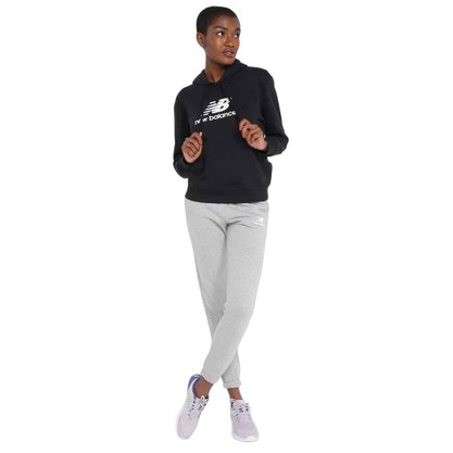 Moletom New Balance Essentials Basic Feminino WT31533B-BK