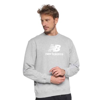 Moletom New Balance Essentials Basic Masculino MT31538B-AG